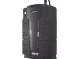 UPS de 425 VA/255 W, Topología Standby, Entrada 120 Vca NEMA 5-15P, Tipo Gabinete Compacto, Con 8 Tomas NEMA 5-15R
