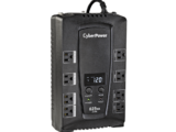 UPS de 825 VA/450 W, Topología Línea Interactiva, Entrada 120 Vca NEMA 5-15P, Tipo Gabinete Compacto, Con 8 Tomas NEMA 5-15R