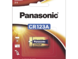 Batería de litio PANASONIC / 3 Vcc /1,550 mAh / Aplicación en transmisores de alarma inalámbricos/ Con empaque