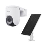 Kit Cámara PT 4G y Wi-Fi / 2K+ (4Megapixel)  / IA Detección Humano-Vehiculo / Color Nocturno / Batería 5200 mAh / IP65 / Incluye  Panel Solar 5W IP65