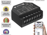 Relevador Wi-Fi  Inteligente / 2 Salidas Para 2 Apagadores / Ideal Para Control de Iluminación / Control Remoto / Horarios Personalizados / Registro de Consumo / 110-240VCA