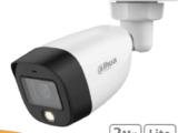 DAHUA HAC-HFW1209C-LED - Cámara Bullet Full Color 1080p/ Lente de 2.8 mm/ 106 Grados de Apertura/ Luz Blanca de 20 Mts/ DWDR/ Starlight/ IP67/ Soporta CVI/AHD y CVBS/ #PromoFullColor