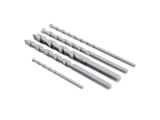 Juego de 5 Pzas. de Broca para Concreto, Zanco Recto (3/16", 1/4", 5/16", 3/8" y 1/2").