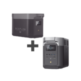 Kit de Estación de Energía Portátil 2048Wh + Batería Externa 2048Wh (4096Wh Totales)
