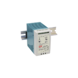 Fuente de poder Riel Din 12V, 100W con Cargador de Batería