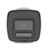 [PROTECCIÓN ACTIVA] Bala IP 4 Megapixel / Lente 2.8 mm / Dual Light (30 mts IR + 20 mts Luz Blanca)  / Audio de Dos Vías /  Luz Intermitente y Alerta de Audio / Micrófono Integrado / ACUSENSE Lite / Exterior IP67 / H.265 / PoE