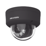 Domo IP 4 Megapixel / Color Negro / Lente 2.8 mm / Dual Light (30 mts Luz Blanca + 30 mts IR) / 2 Micrófonos Integrados / ACUSENSE / Exterior IP67 / IK10 / WDR 120 dB / PoE / ONVIF / Micro SD / Metal / ACUSEEK