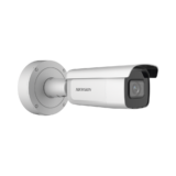 Bala IP 8 Megapixel (4K) / Lente Mot. 2.7 a 13.5 mm / 60 mts IR EXIR / Exterior IP66 / IK10 / DARKFIGHTER / Audio y Alarma I/O / PoE+ / ONVIF / Micro SD / 4 Analíticos: AcuSense, Deteccion Facial, Conteo de Personas por Cruce y Zona