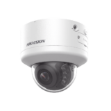 Domo IP 4 Megapixel / Lente Mot. 2.7 a 13.5 mm / Dual Light (40 mts IR + 40 mts Luz Blanca / Exterior IP66 / IK10 / Audio y Alarma I/O / PoE+ / ONVIF / Micro SD / 4 Analíticos: AcuSense, Deteccion Facial, Conteo de Personas por Cruce y Zona