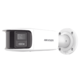 [ PROTECCIÓN ACTIVA ] Bala IP Panorámica 8 Megapixel / 180° / Lente 4 mm / Imagen a Color 24/7 / PoE / WDR 130° / IP67 / ACUSENSE / Protección Activa (Luz Estroboscópica y Alarma Audible) / 40 mts Luz Blanca / MicroSD
