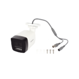 [Audio Bidireccional + Dual Light + ColorVu] Bala TURBOHD 3K  (5 Megapixel) / Lente 2.8 mm Angulo de vision 112° / 30 mts IR EXIR + 20 mts Luz Blanca / Micrófono y Bocina Integrado / Exterior IP67 / Metal / dWDR
