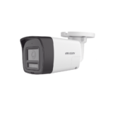 [Audio Bidireccional + Sirena & Estrobo + Dual Light + ColorVu] Bala TURBOHD 4K (8 Megapixel) / Lente 2.8 mm / 30 mts IR EXIR + 20 mts Luz Blanca / Micrófono y Bocina Integrado / Exterior IP67 / Metal / dWDR