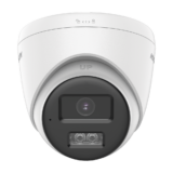 [Audio Bidireccional + Dual Light + ColorVu] Turret TURBOHD 4K (8 Megapixel) / Lente 2.8 mm / 40 mts IR EXIR + 40 mts Luz Blanca / Micrófono y Bocina Integrado / Exterior IP67 / dWDR