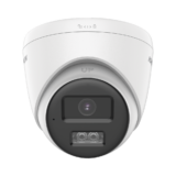 [Audio Bidireccional + Sirena & Estrobo + Dual Light + ColorVu] Turret TURBOHD 4K (8 Megapixel)  / Lente 2.8 mm / 40 mts IR EXIR + 40 mts Luz Blanca / Sirena / Micrófono y Bocina Integrado / Exterior IP67 / dWDR