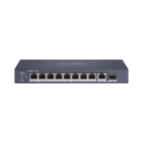 Switch PoE+ / No Administrable / 7 Puertos 1000 Mbps 802.3 af/at (30 W) / 2 Puertos 1000 Mbps Hi-PoE (90 W) / 1 Puertos 1000 Mbps Uplink / 1 Puerto SFP / Modo Extendido hasta 300 Metros / 110 Watts