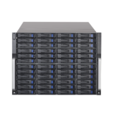 Servidor de Almacenamiento Cluster / 48 Bahías de Disco Duro / Controlador Simple / Graba 600 Canales IP / Fuente Redundante