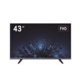 Monitor LED Full HD 43″ / Ideal para Oficina y Hogar / Uso 24-7 / Entrada HDMI/VGA/USB / Compatible con Montaje VESA (200 X 200) / Bocinas Integradas