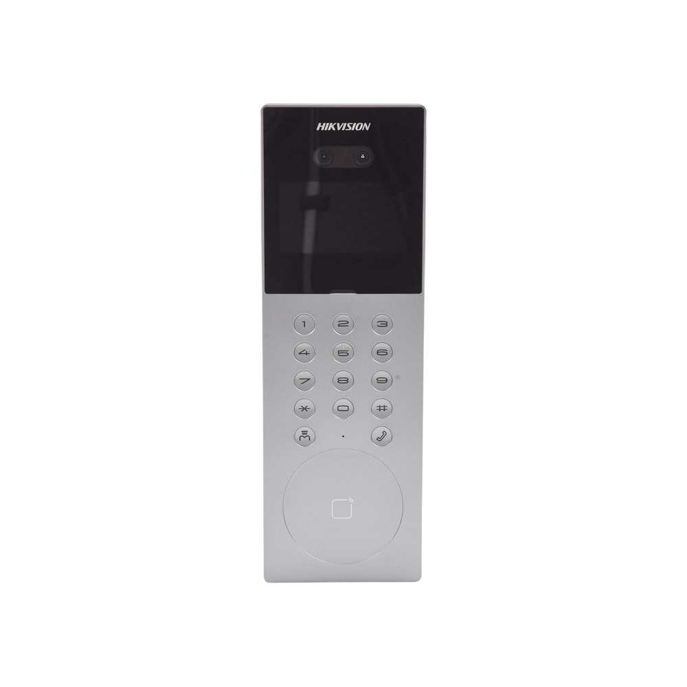 Videoportero IP Multiapartamento con Reconocimiento Facial / Llamada a App HikConnect (requiere monitor) / Protección IP65 / Apertura por Rostro, Tarjeta o App - Image 4