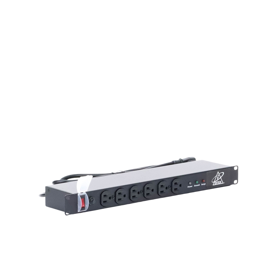 Protector Contra Sobretensiones de 120 VCA, 15 A, 12 Salidas, Montaje en Rack 1U, Servidores Montados en Rack, Sistemas de Voz, Controladores, Equipos de Video Vigilancia - Image 3