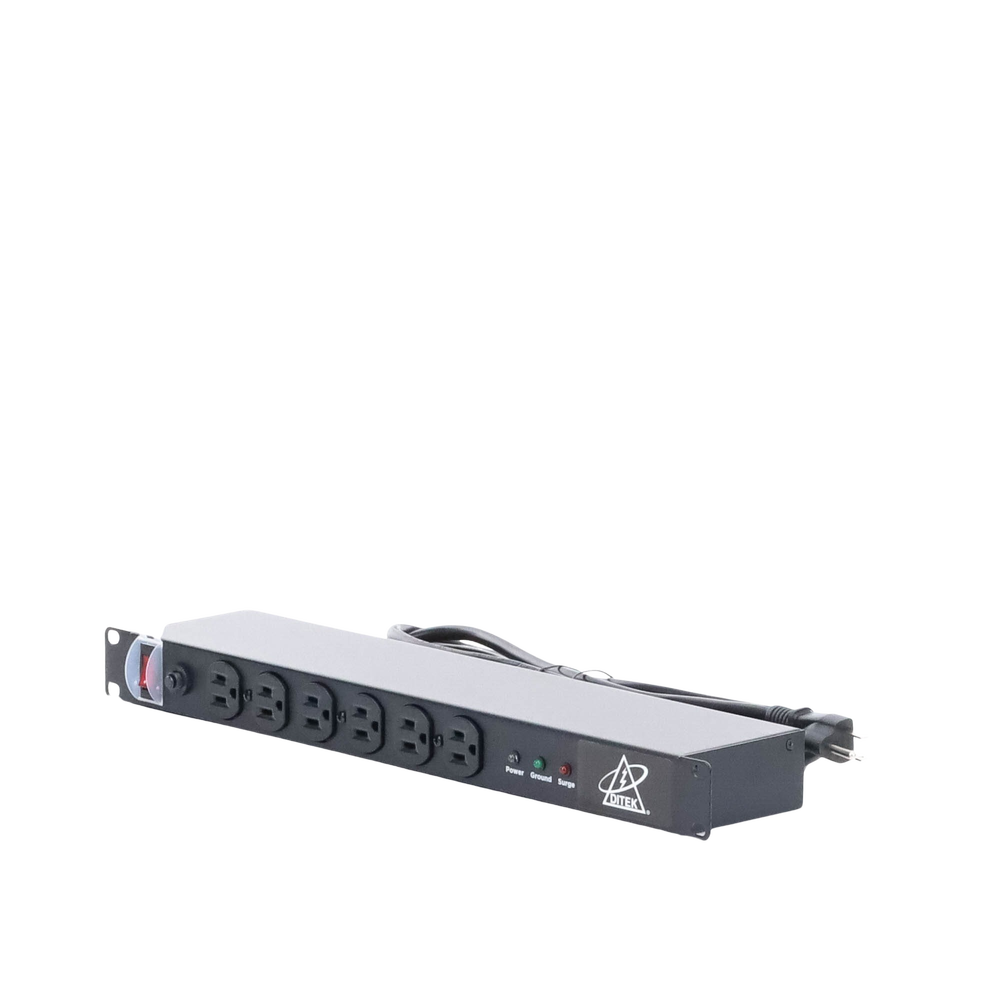 Protector Contra Sobretensiones de 120 VCA, 15 A, 12 Salidas, Montaje en Rack 1U, Servidores Montados en Rack, Sistemas de Voz, Controladores, Equipos de Video Vigilancia - Image 4