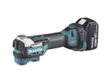 Multiherramienta Oscilante Inalámbrica de 18V, incluye 2 Baterías  BL1850B de 5.0 A, Cargador DC18RC, Accesorios y Estuche Makpac