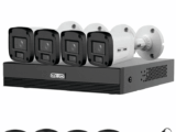 SAXXON SUA-KIT/XVR1E04-I/4-B20P-0280B - Kit 4 Canales HDCVI 1080P/ 4 Cámaras B20P 2.8mm Apertura Hasta 100°/ Grabador Soporta Hasta 5 Canales IP y Detección de Movimiento Inteligente/  Policarbonato/ #LoNuevo #SAXI #GSA #GSS #VolSX