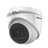 AUDIO POR COAXITRON / Domo TURBOHD 2 Megapixel (1080p) / Gran Angular 106° / Lente 2.8 mm / 20 mts IR EXIR / Exterior IP66 / 4 Tecnologías / dWDR / Metal