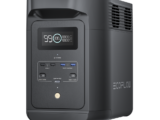 Estación de Energía Portátil de 980Wh Litio LFP / 10 Puertos AC 500 W (Max. 1000W) / 2 USB-C 100W / Cargador de Coche 10A a 12.6V / Conectividad WiFi y Bluetooth (App) / Carga Solar 500W Max.