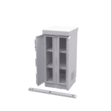 Gabinete de Seguridad de Lámina Galvanizada para Almacenamiento de Baterías (Hasta 6 baterías PL110D12).