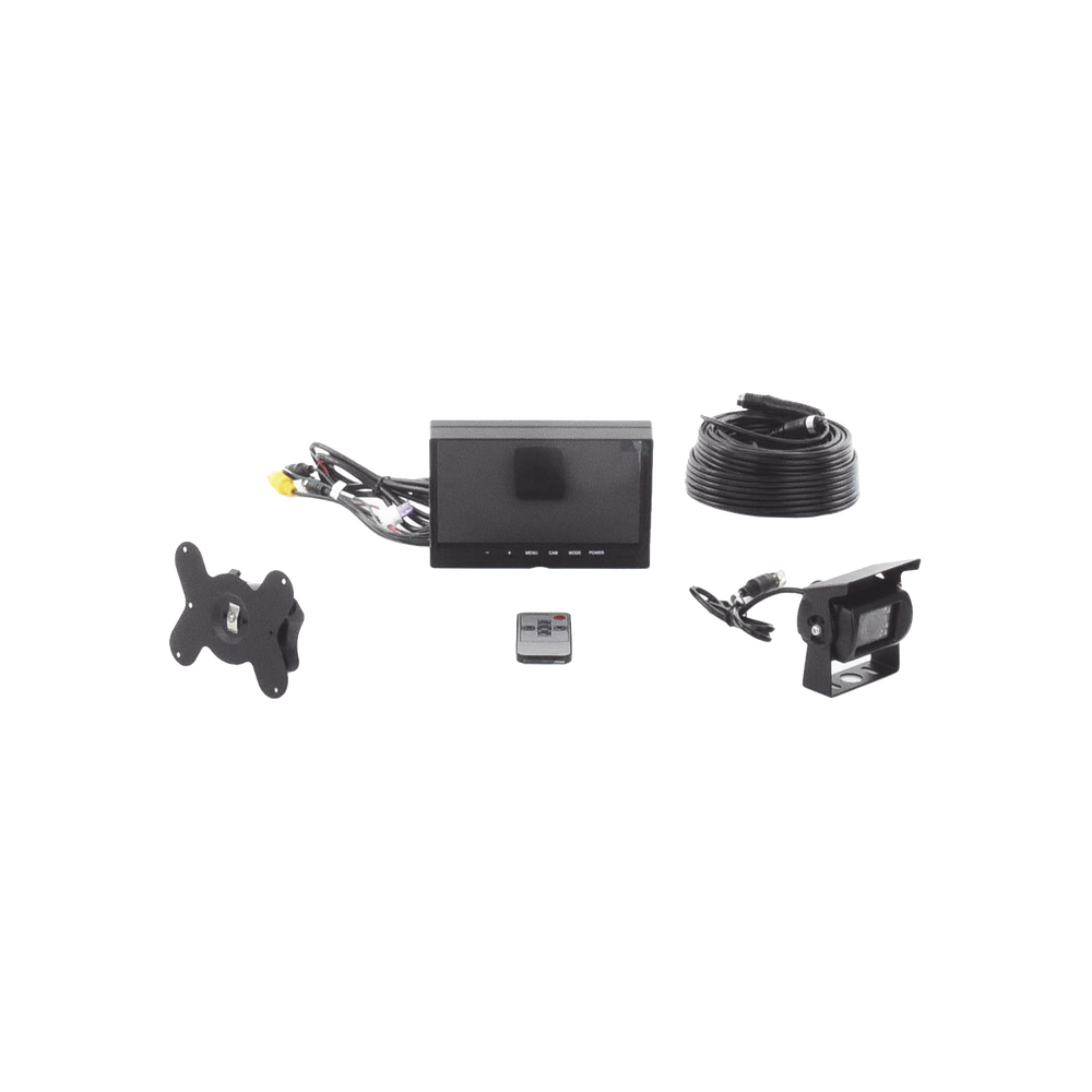 Sistema Profesional de Cámara de Reversa y Monitor Alámbrico para Vehículos de Trabajo y Montacargas - Image 11