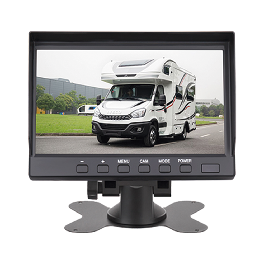 Sistema Profesional de Cámara de Reversa y Monitor Alámbrico para Vehículos de Trabajo y Montacargas - Image 2