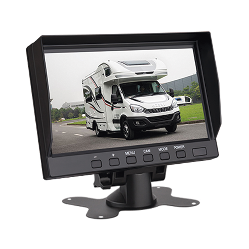 Sistema Profesional de Cámara de Reversa y Monitor Alámbrico para Vehículos de Trabajo y Montacargas - Image 3