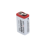 Pila 9V @ 1200 mAh / Alta Capacidad ( No recargable )
