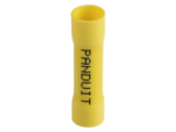 Conector de Empalme a Tope, Para Cables de 12 a 10 AWG, De Vinilo Aislado, Color Amarillo, Paquete de 25 Piezas