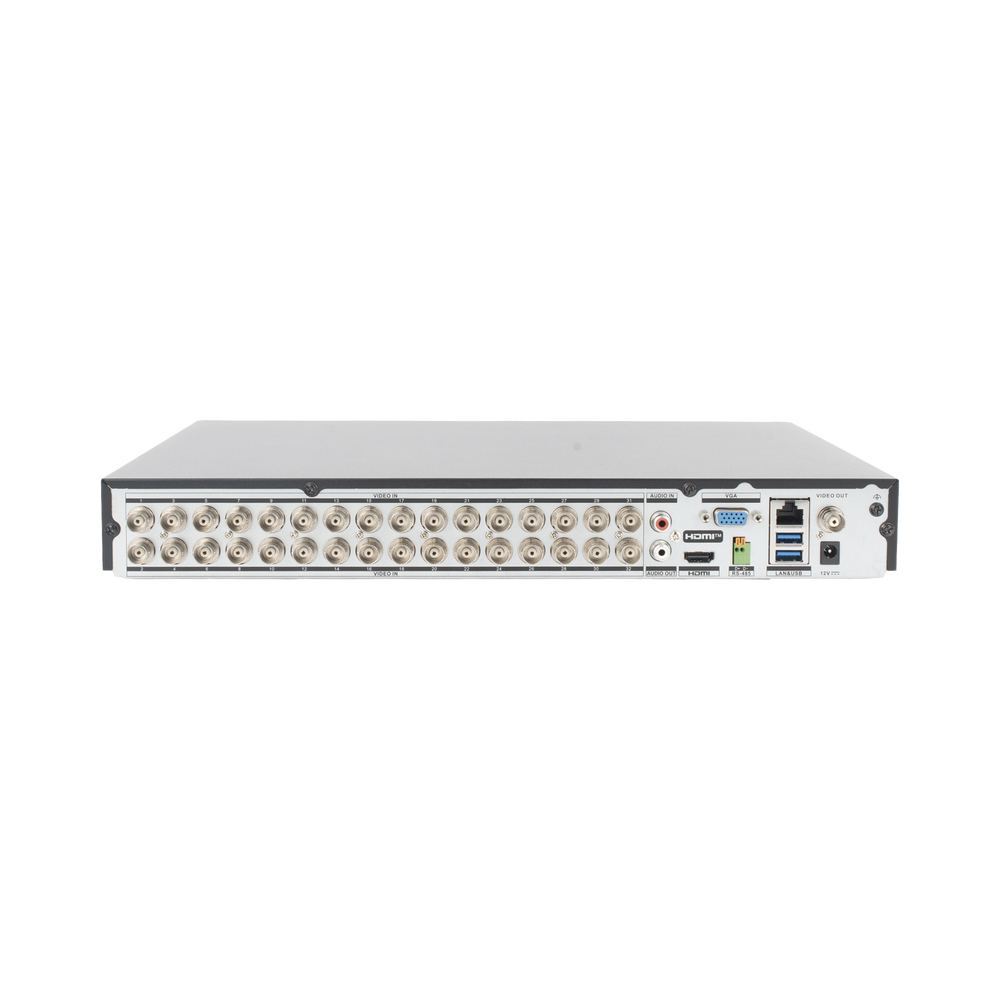 DVR 32 Canales TurboHD + 8 Canales IP / 5 Megapixel Lite - 3K Lite / Acusense (Evita Falsas Alarmas) / Audio Bidireccional / 2 Bahías de Disco Duro / H.265+ / Salida de Video en Full HD - Image 3