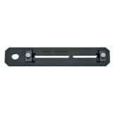 Soporte de Montaje a Techo, para Canaletas FiberRunner 4X4 o 6×4, Uso con Varilla Roscada de 5/8″, Color Negro