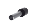 Ferrule Aislado PAN-TERM para Cable 16 AWG, Largo 16.5mm, DIN Color Negro. Paquete 500 Piezas