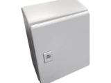 Gabinete de Acero / Nema 4 -IP 66 de 20 x 25 x 15 cm / Platina y certificado UL.