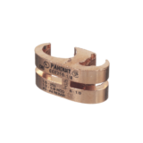 Conector de Conexión Tierra tipo “E” para Conductor de Cobre 6 AWG SOL – 1/0 AWG STR (16–50 mm2).