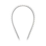 Cubre-filos Ranurado con Adhesivo, para Bordes de 0.9 a 1.6mm, de 30.5m de Largo, Color Natural