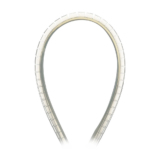 Cubre-filos Ranurado con Adhesivo, para Bordes de 1.6 a 2.5mm, de 30.5m de Largo, Color Natural