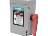 Interruptor de Seguridad GNF221A, 240Vca, 2 polos, 30 Amp, sin portafusibles, Nema 1.