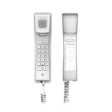 Teléfono IP profesional para Hotelería, montaje en pared,  teclado numérico estándar, conferencia de 3 vías, Opus y PoE.