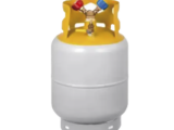 Cilindro/Tanque portátil 30 Libras / para contenido de refrigerante /  Aires Acondicionados / Refrigeración / Climatización Automotriz.
