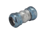 Cople Compresión Hermético de Acero Galvanizado para Pared Delgada de 3/4" .
