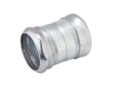 Cople Compresión de Acero Galvanizado para Pared Delgada de 2".