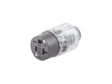 Conector Iluminado 20 A 125 V CA 2 Polos 3 Hilos (Nema 5-20R).