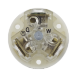 Clavija Negra 15 A 125 V CA 2 Polos 3 Hilos (NEMA 5-15P).