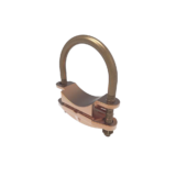 Conector Mecánico para Cable Calibre 4 a 2/0 AWG / Paralelo o 90° Grados a Tubo de 1 1/4″ o Varilla  de 1 3/8″ – 1 1/2″.