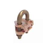 Conector Mecánico para Cable Calibre 4 a 2/0 AWG / Paralelo o 90° a Tubo de 3/8″ o Varilla de 5/8″ – 3/4″.